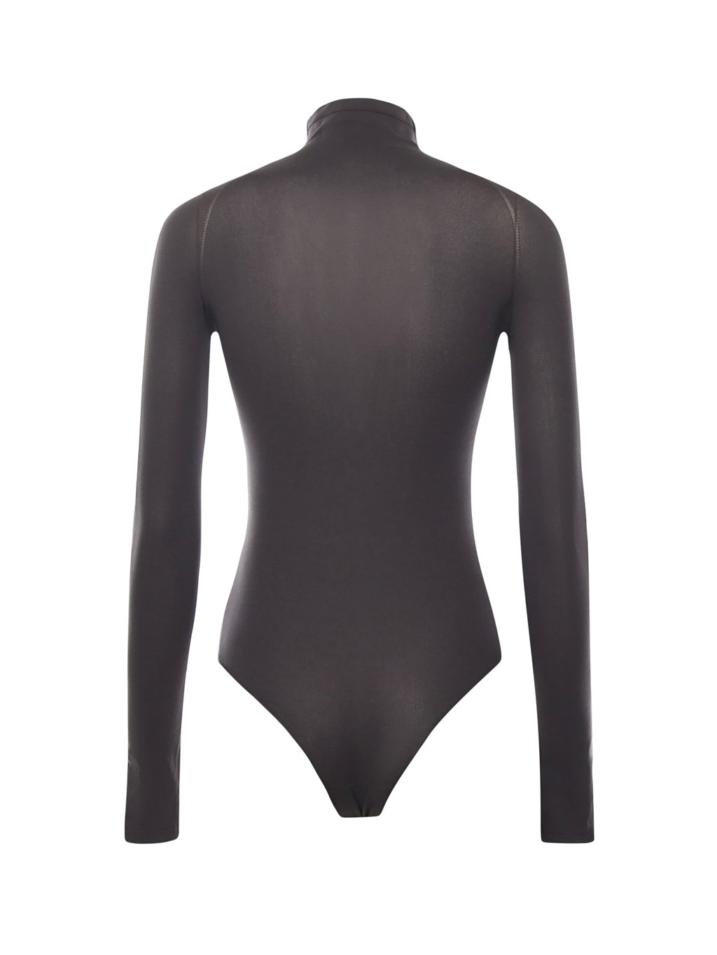 Alaia High-neck Second Skin Bodysuit - Anthracite