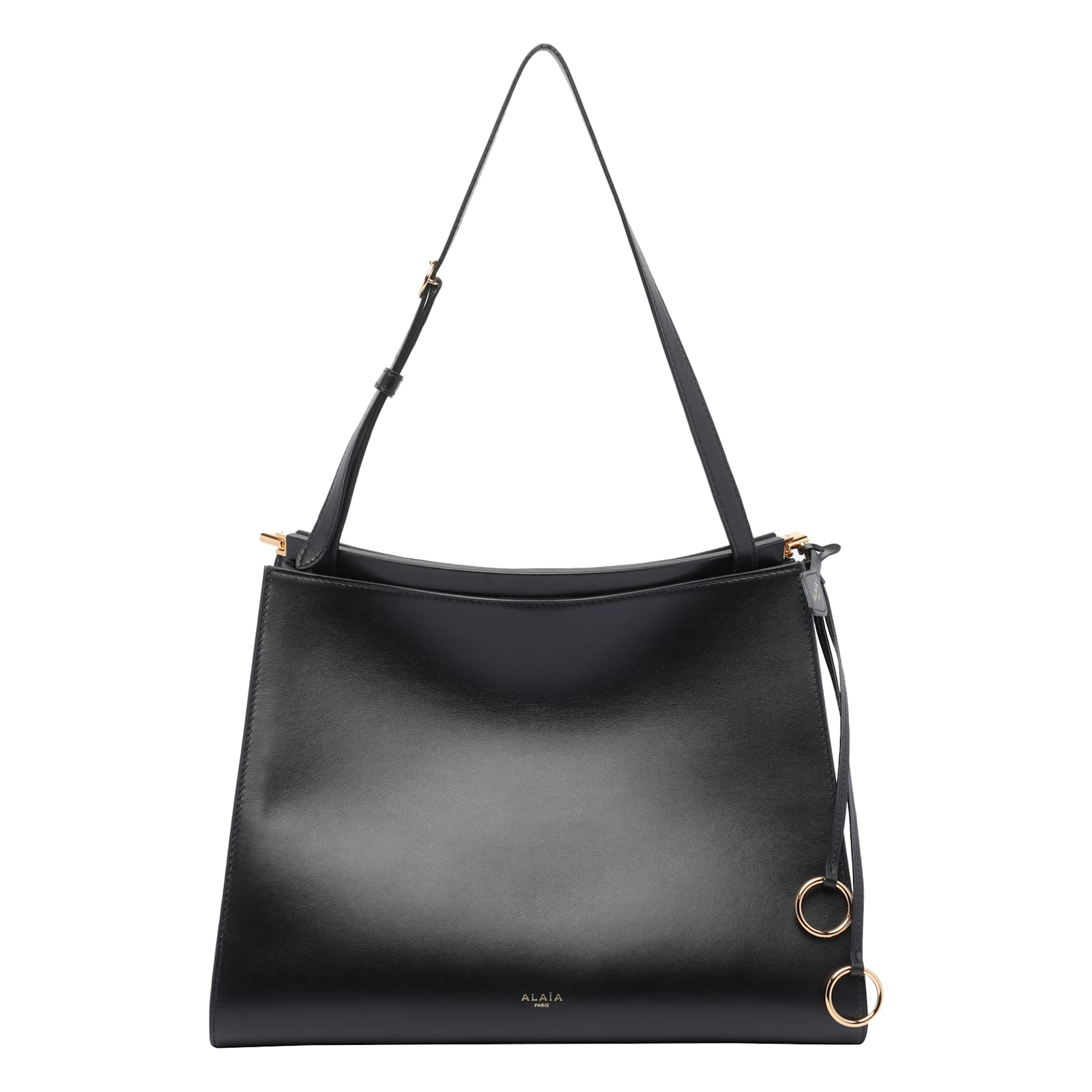 Alaia Medium Le Click Shoulder Bag - Black