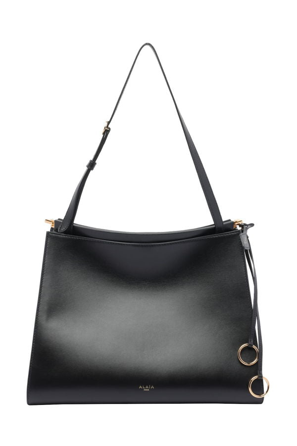 Alaia Medium Le Click Shoulder Bag - Black