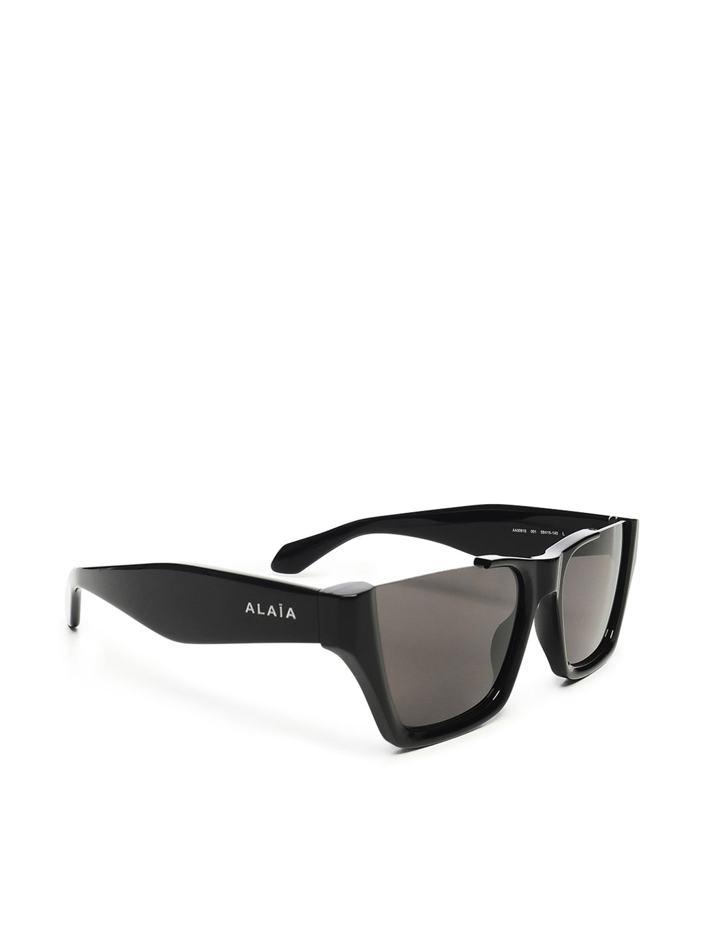 Alaia Rectangular Sunglasses - Black