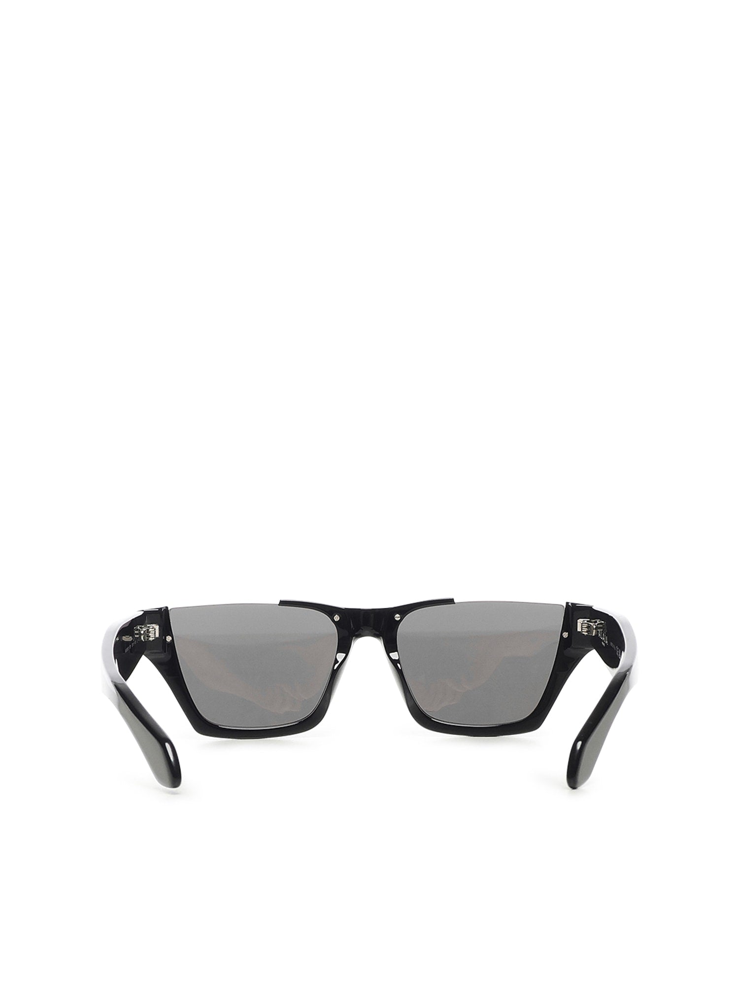 Alaia Rectangular Sunglasses - Black