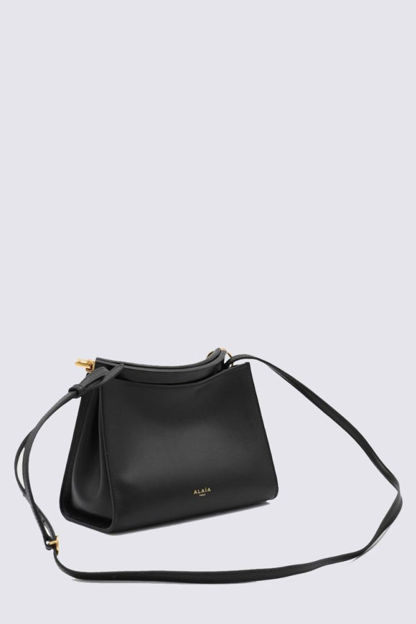 Alaia Small Square Crossbody Bag - Black