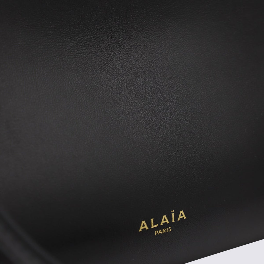 Alaia Small Square Crossbody Bag - Black