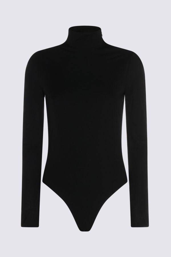 Alaia Viscose Bodysuit - Noir Alaia