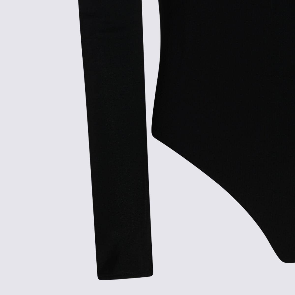 Alaia Viscose Bodysuit - Noir Alaia