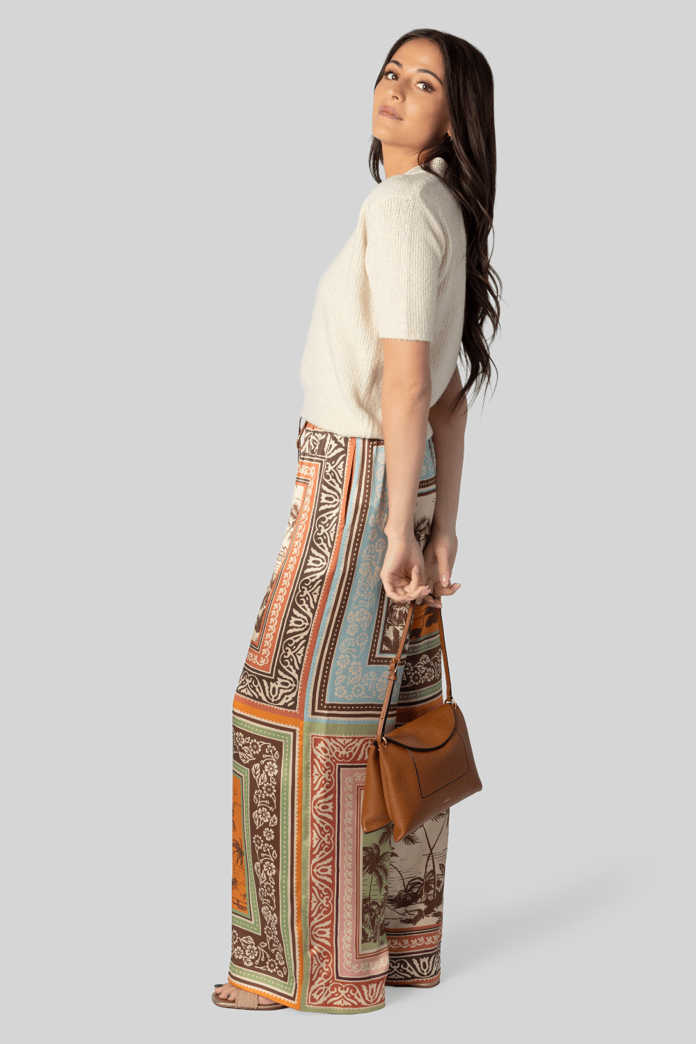 ALÉMAIS Alberta Silk Pant - Multi