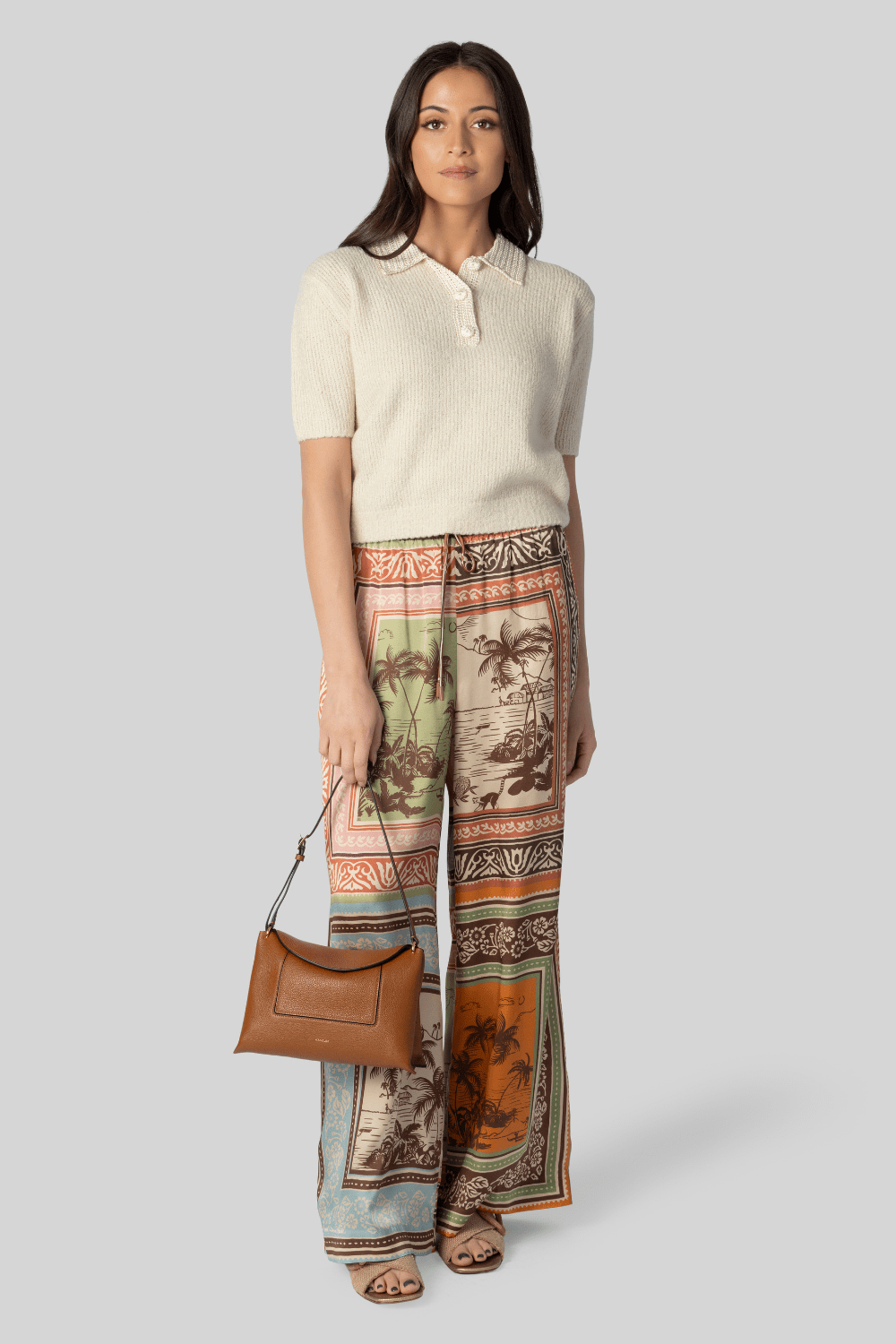 ALÉMAIS Alberta Silk Pant - Multi