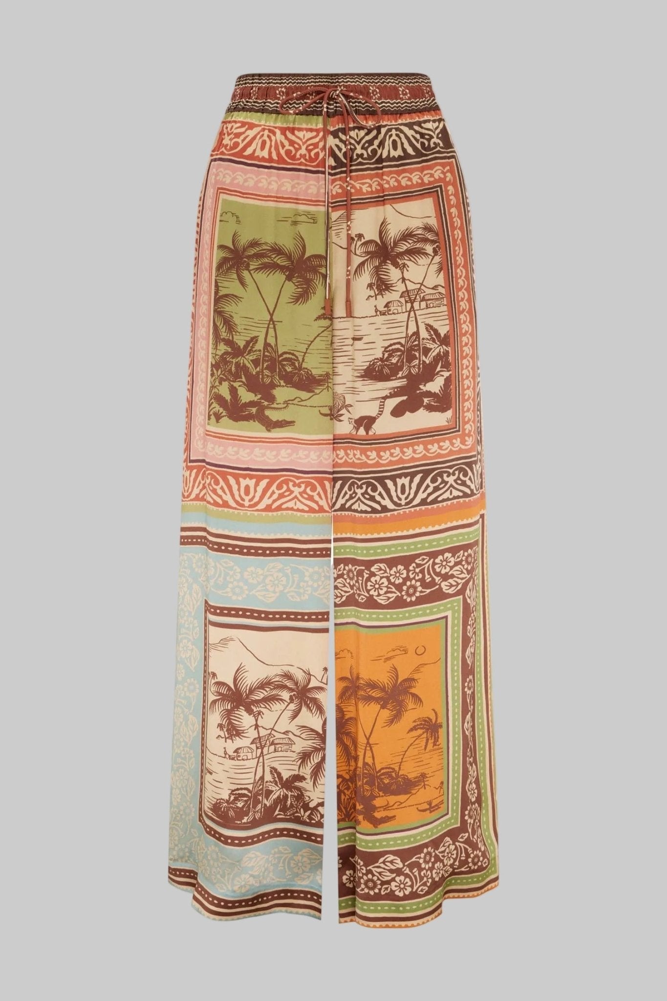 ALÉMAIS Alberta Silk Pant - Multi