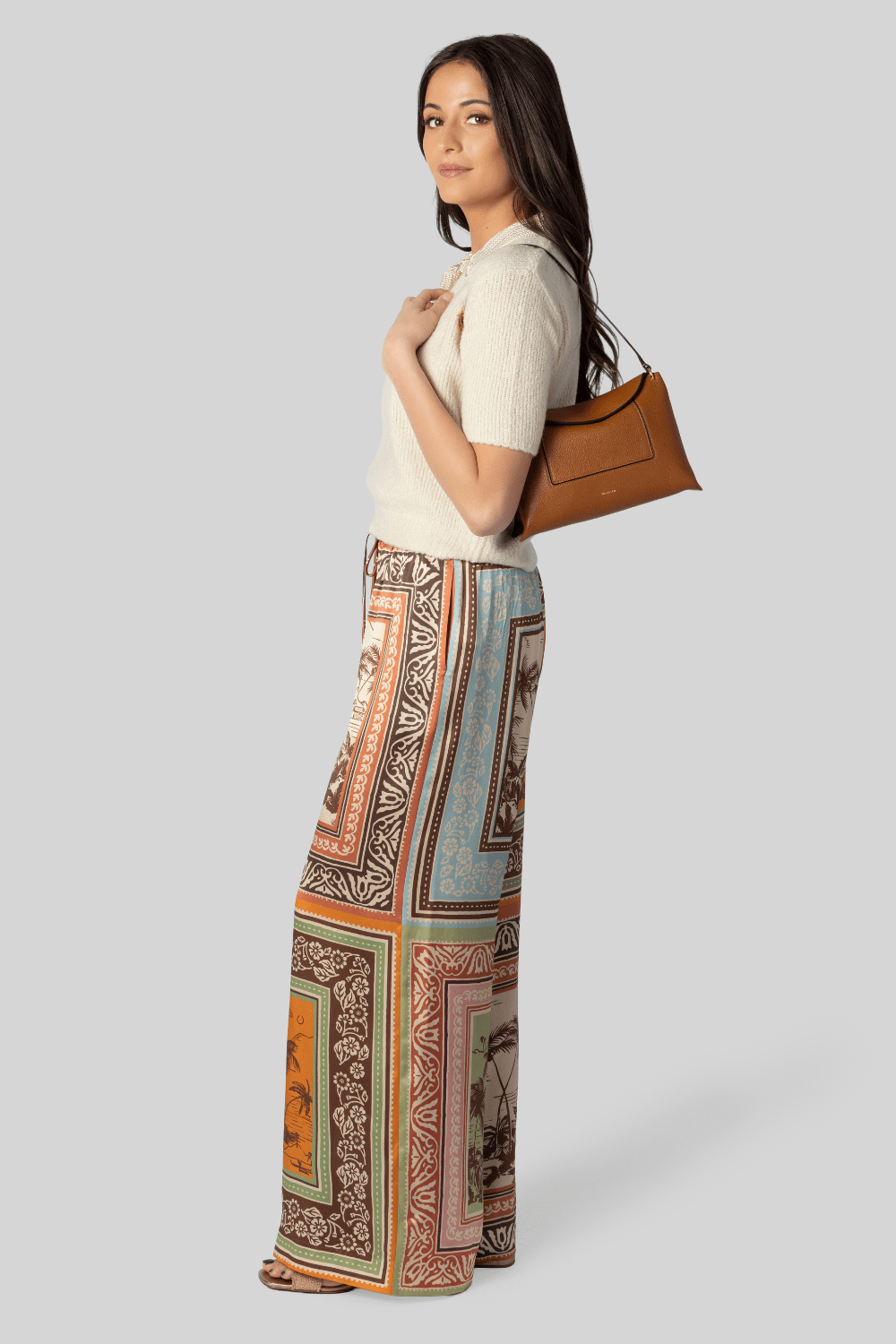 ALÉMAIS Alberta Silk Pant - Multi