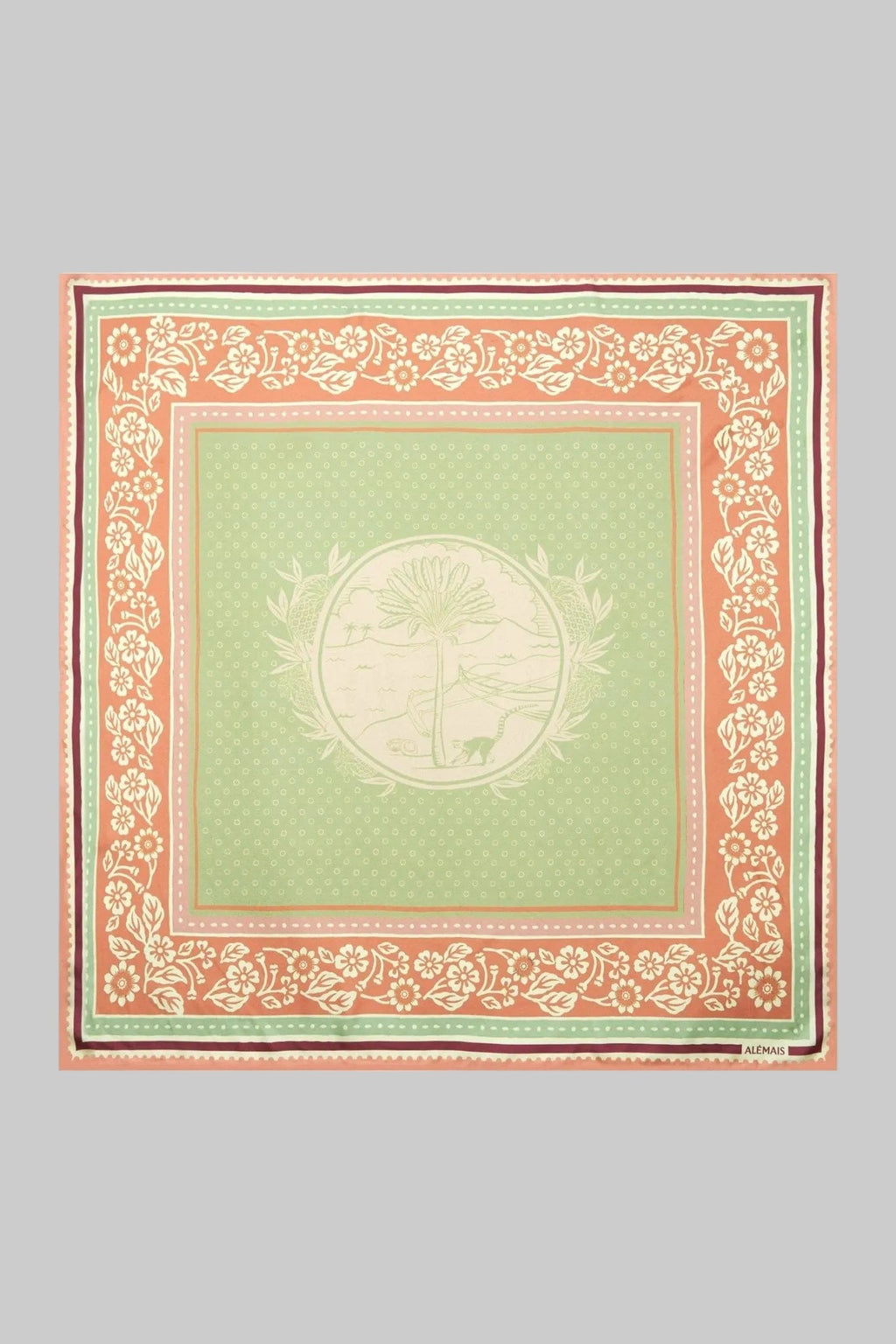 ALÉMAIS Alberta Silk Scarf