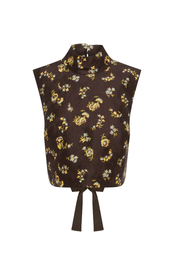 ALÉMAIS Lilah Top - Chocolate
