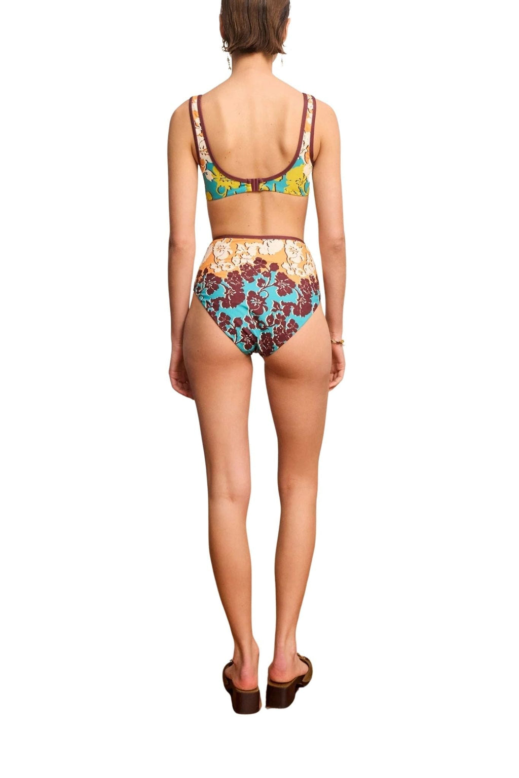 ALÉMAIS Splice High Waist Brief - Multi