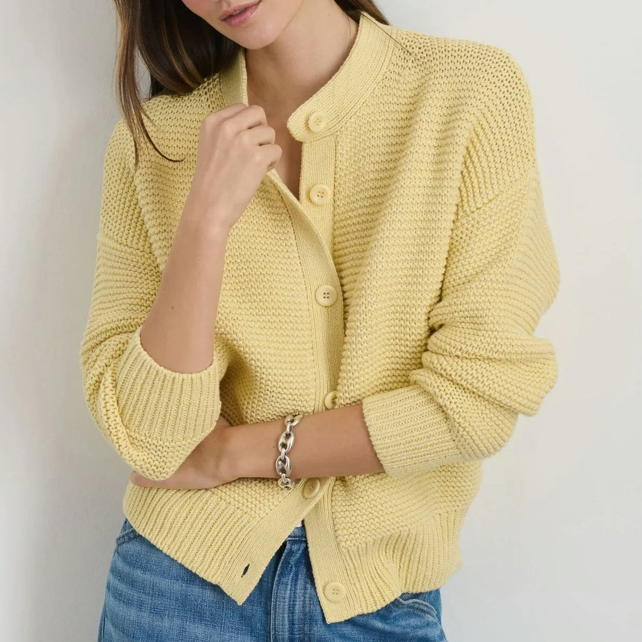 Alex Mill Nico Cardigan - Butter