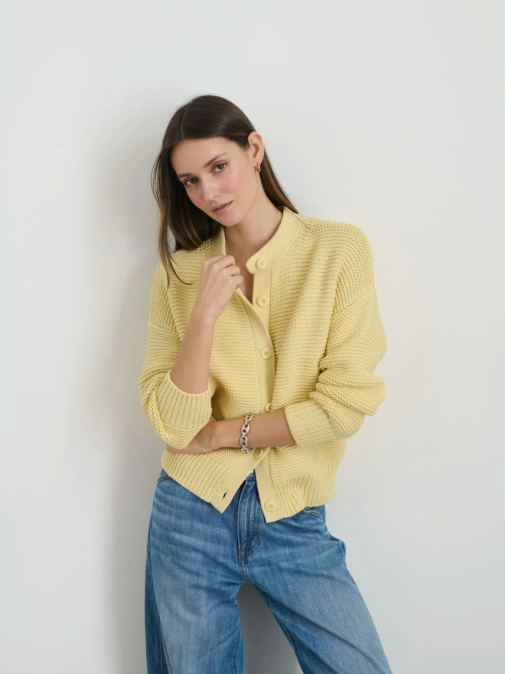 Alex Mill Nico Cardigan - Butter