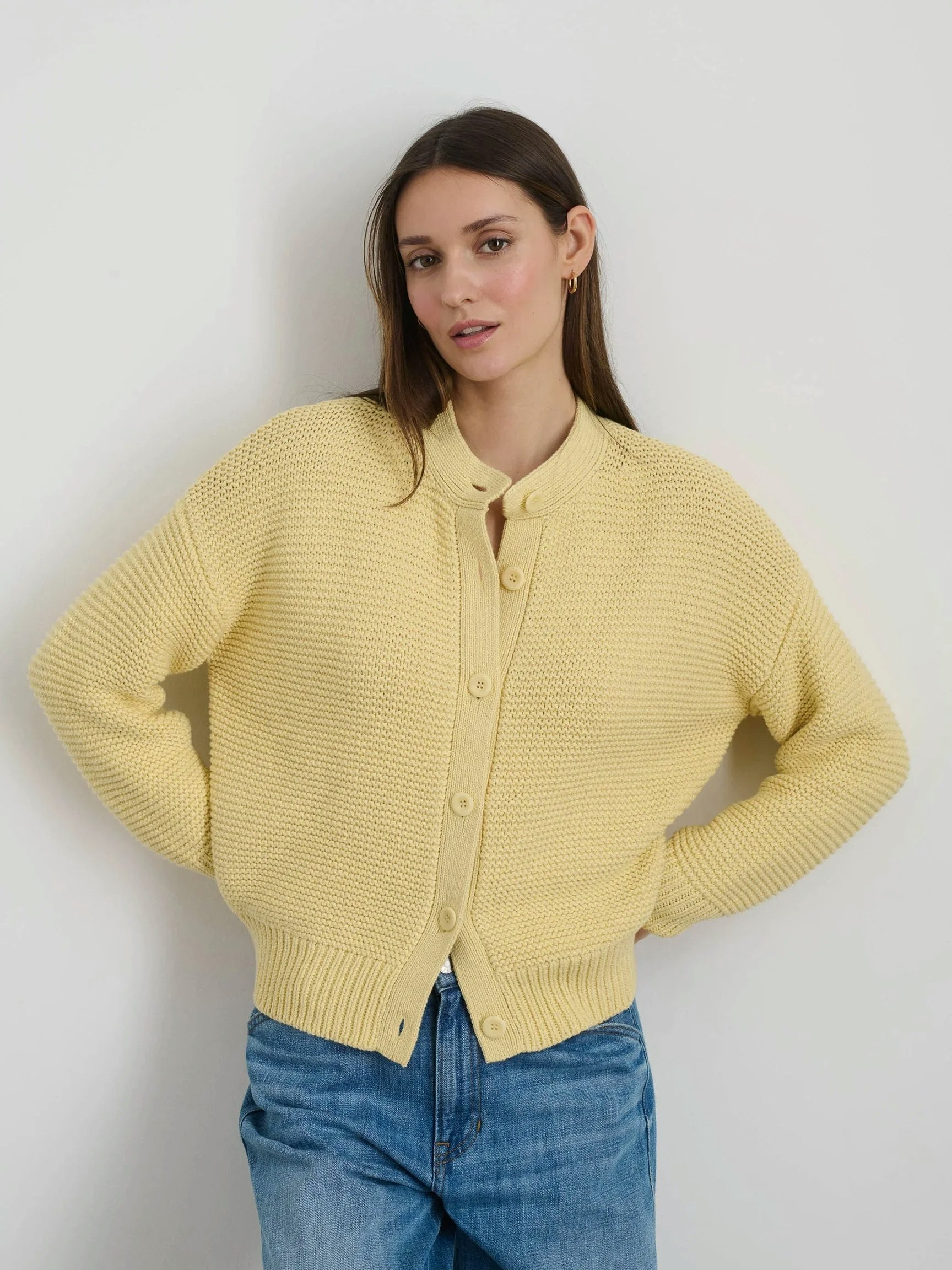 Alex Mill Nico Cardigan - Butter