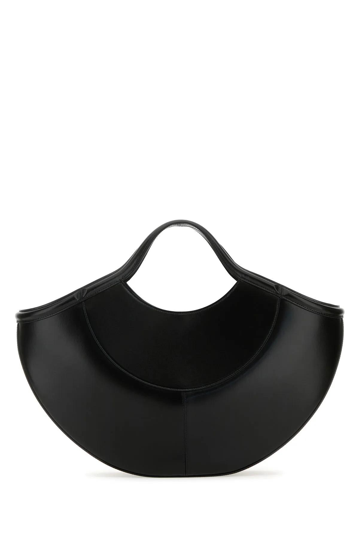 Alexander McQueen Leather Shopping Bag - Black