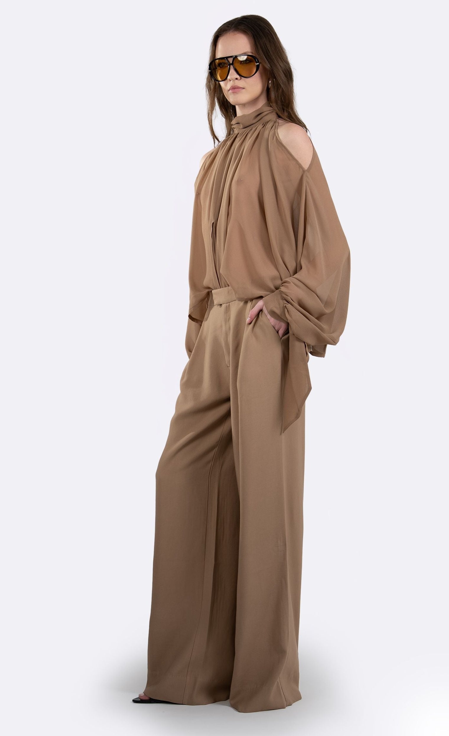 Nonchalant Label Alexis Trouser - Camel