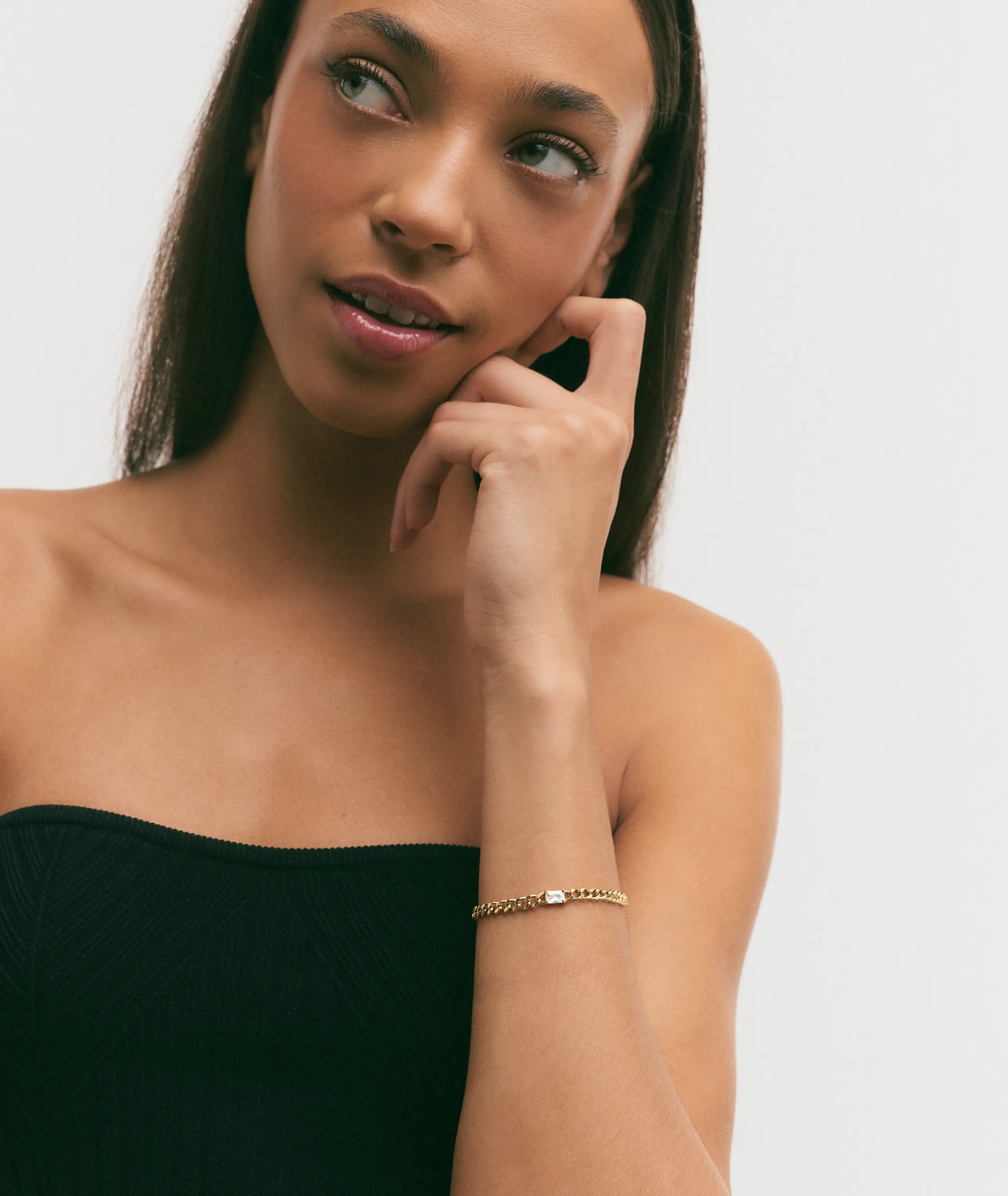 Hey Harper Allegra Clear Bracelet