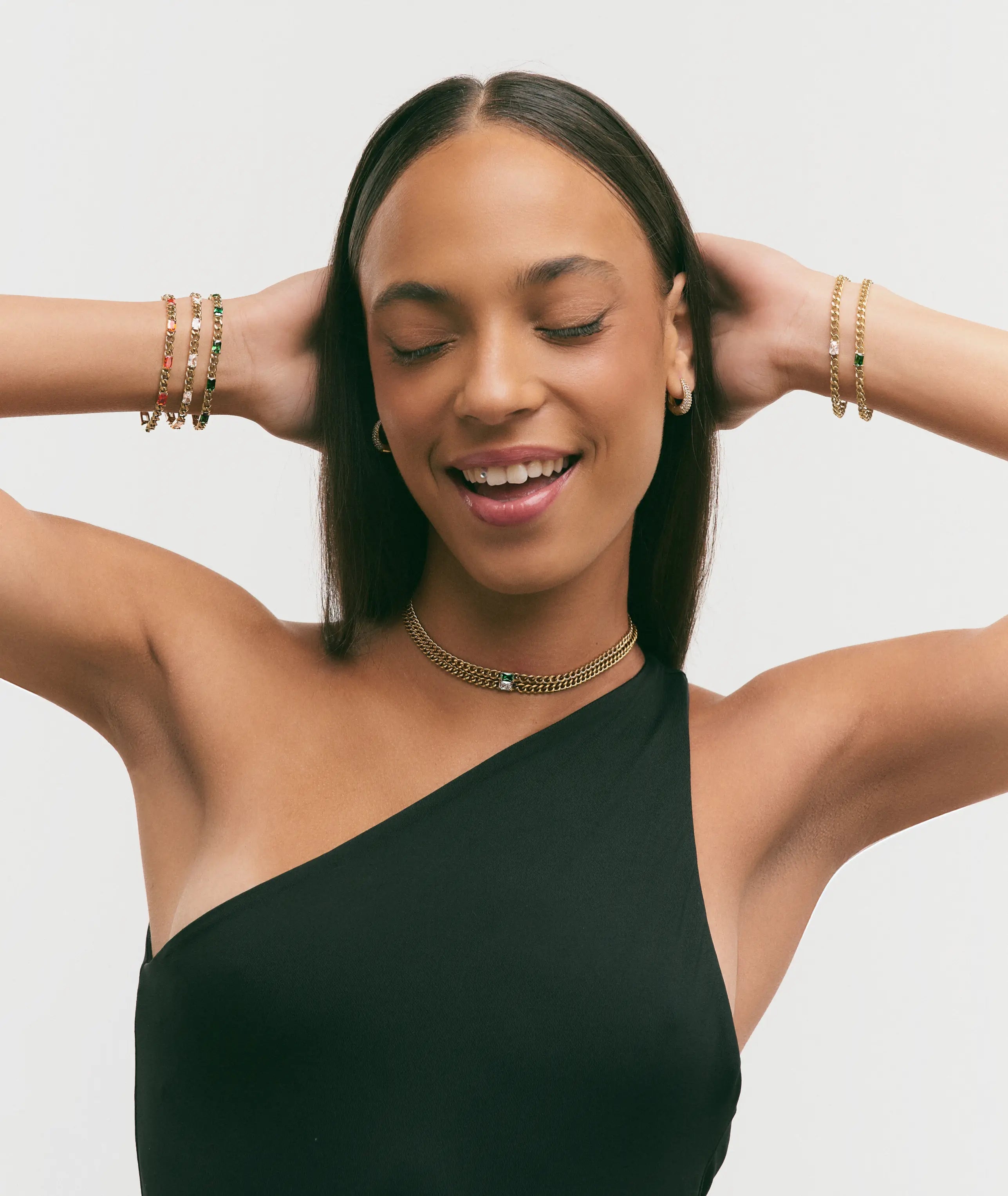 Hey Harper Allegra Clear Bracelet