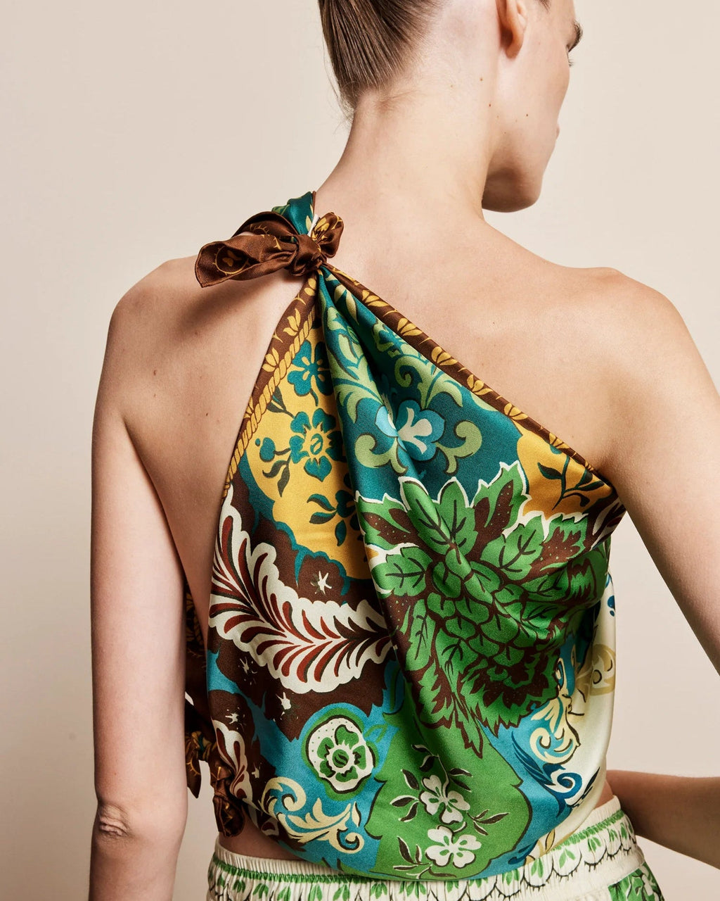 ALÉMAIS Florence Silk Scarf