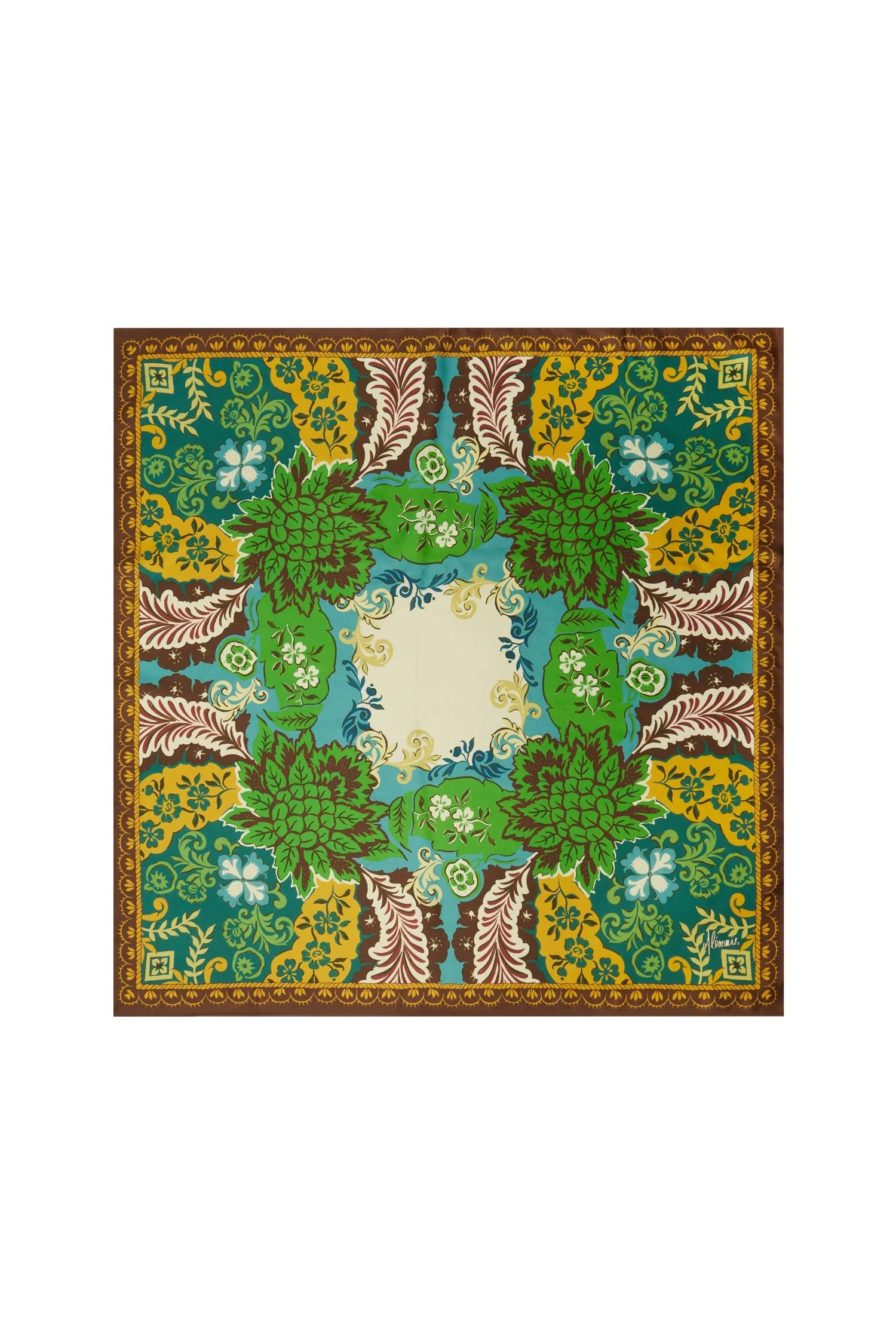 ALÉMAIS Florence Silk Scarf