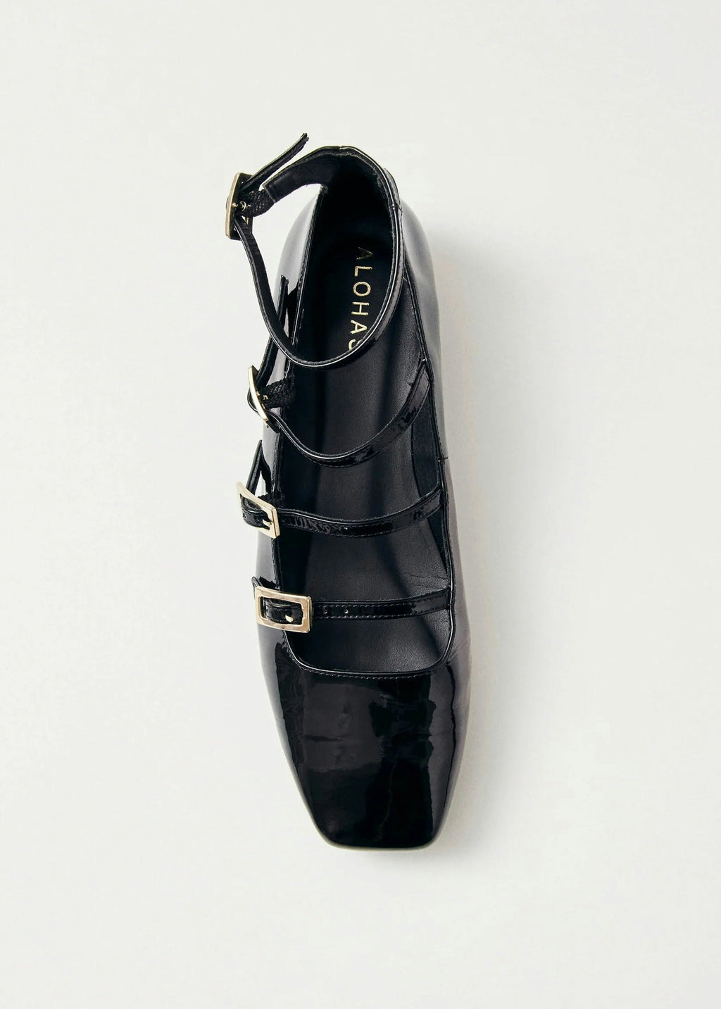 Alohas Gladiator Flats - Black