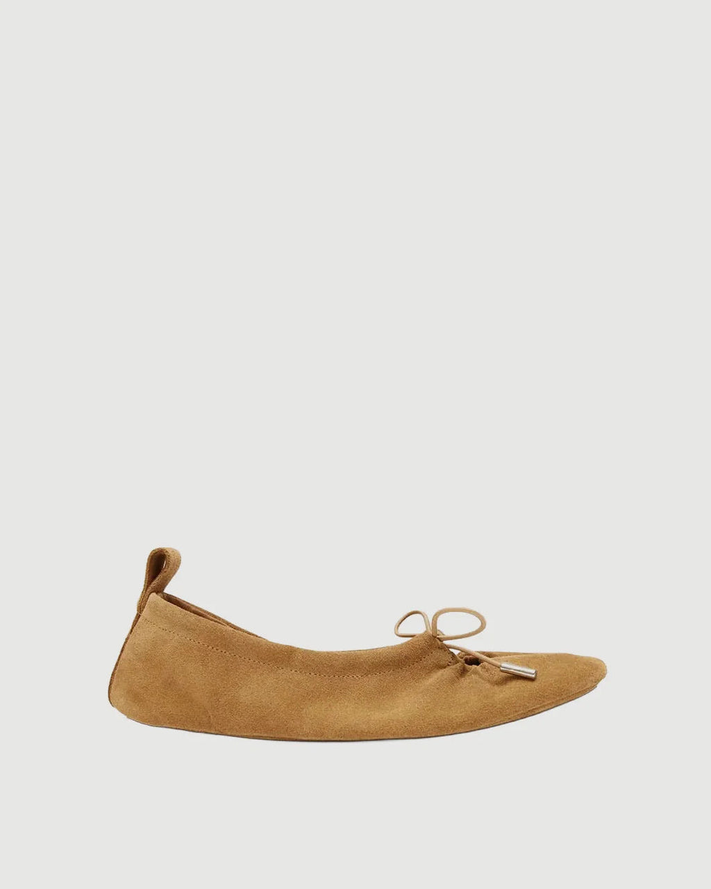 Alohas Rosalind Suede Ballet Flats - Brown