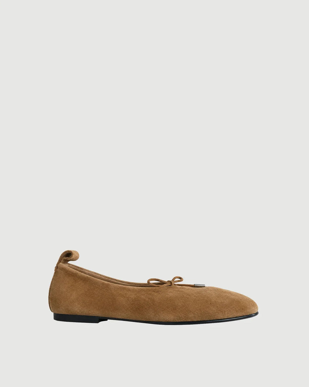Alohas Rosalind Suede Ballet Flats - Brown