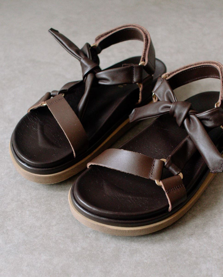 Alohas Tied Together Coffee Brown