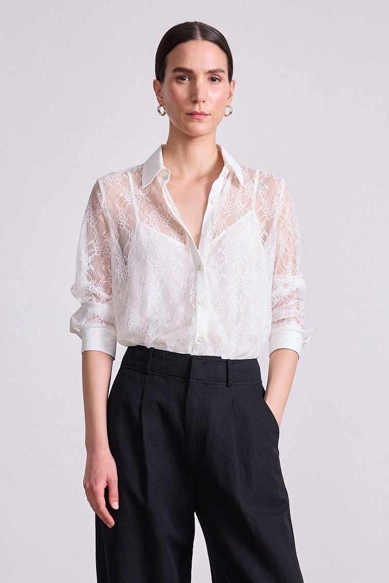 Apiece Apart Alva Button Up Top