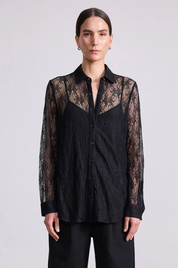 Apiece Apart Alva Button Up Top
