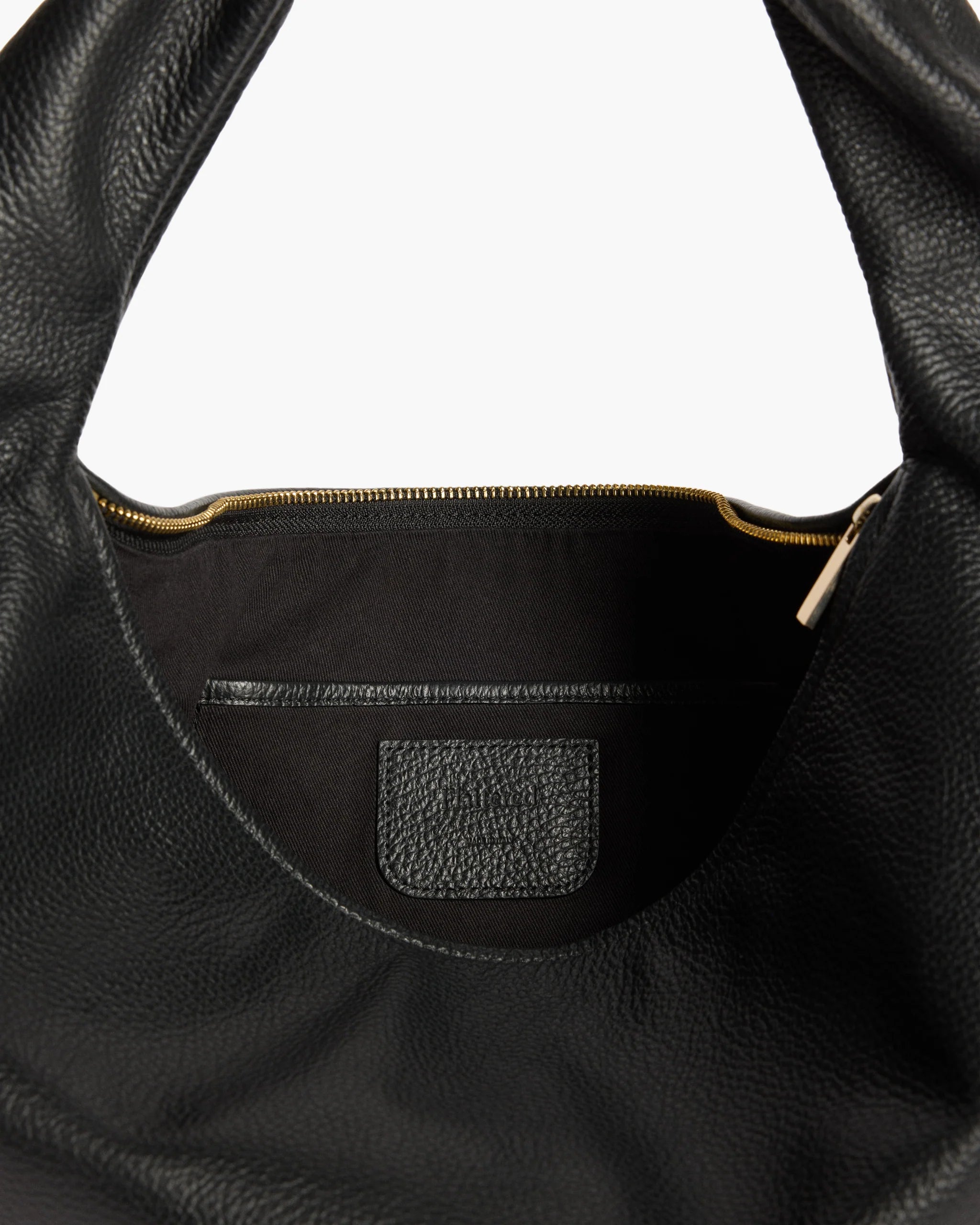 Flattered Alva Leather Shoulder Bag Black