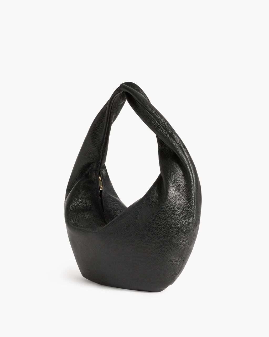Flattered Alva Leather Shoulder Bag Black