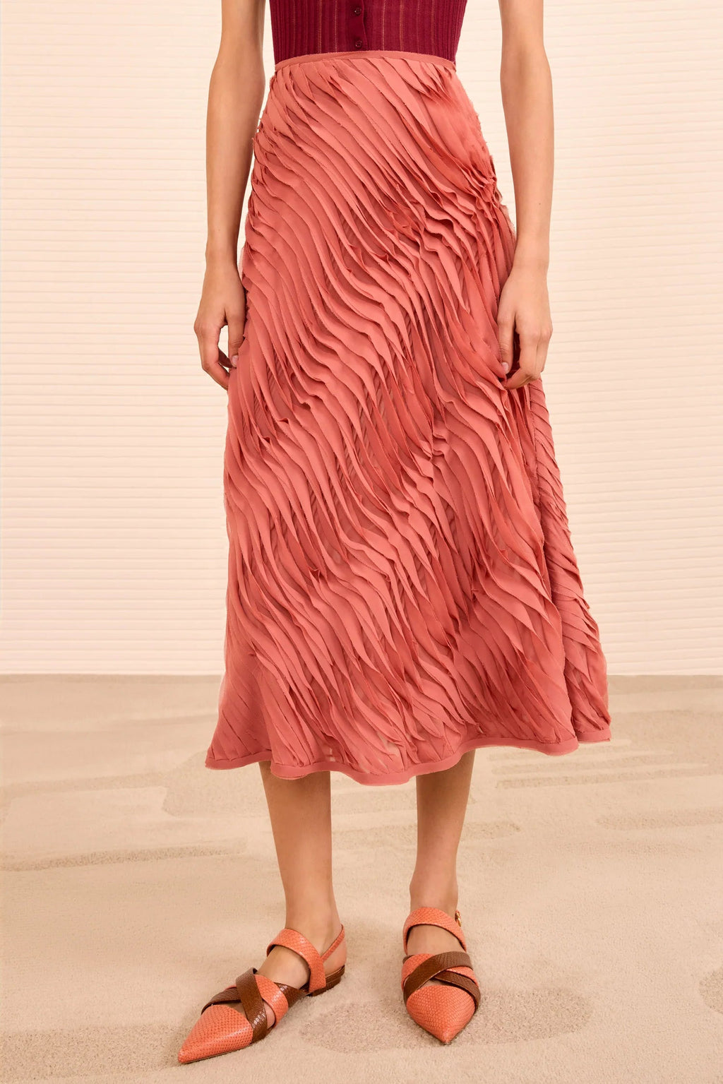 Ulla Johnson Amiko Midi Skirt
