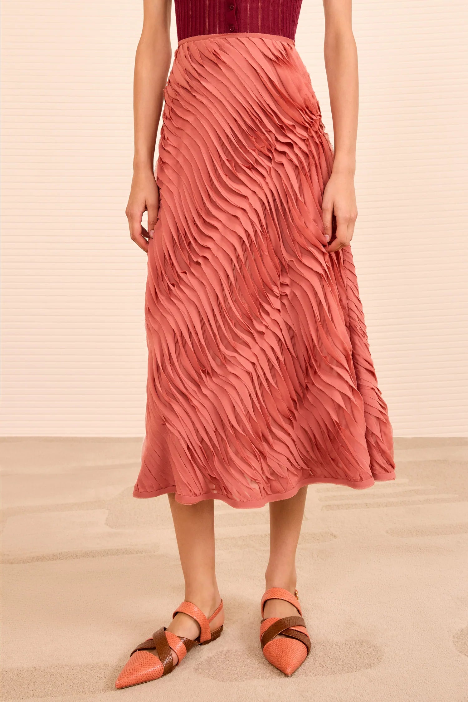 Ulla Johnson Amiko Midi Skirt