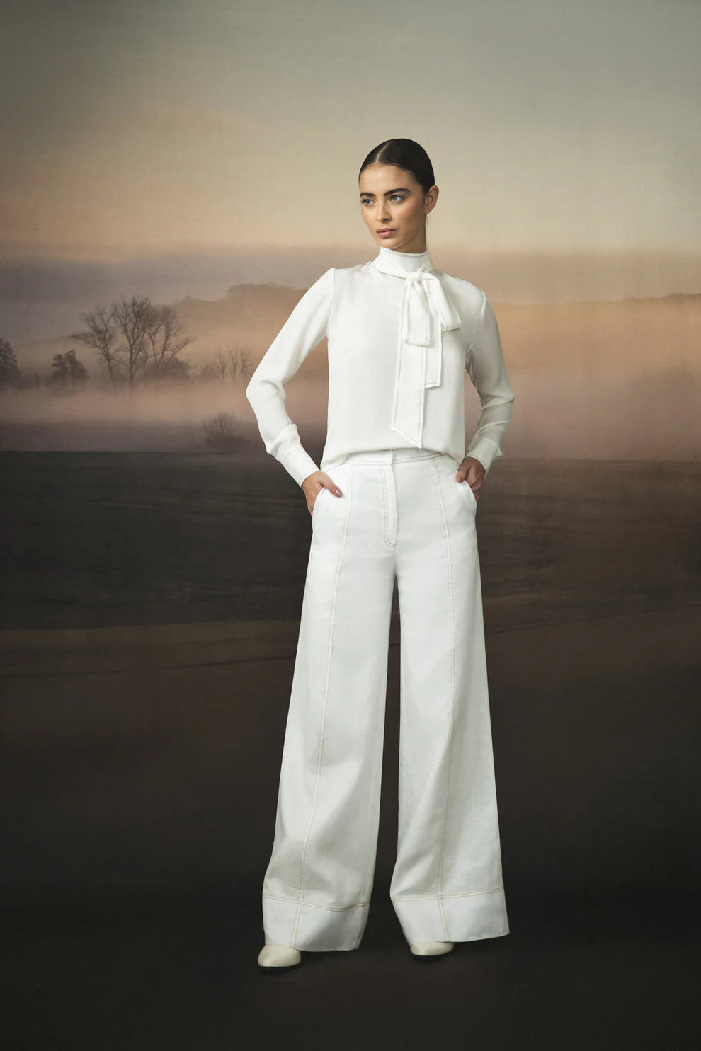 ANDRES OTALORA Rastro Eterno Blouse - Off White