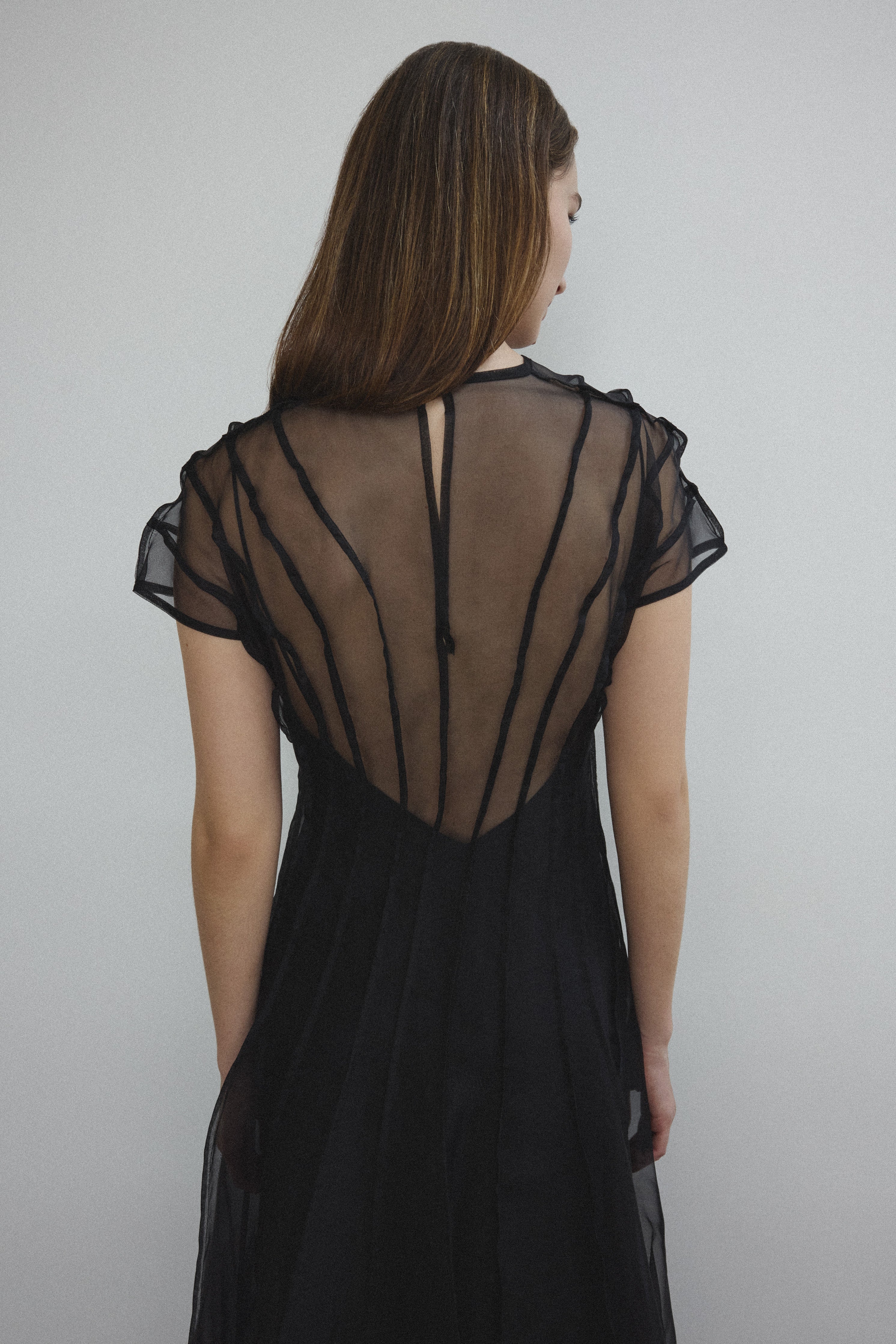 Kamperett Anemoia Midi Dress - Black