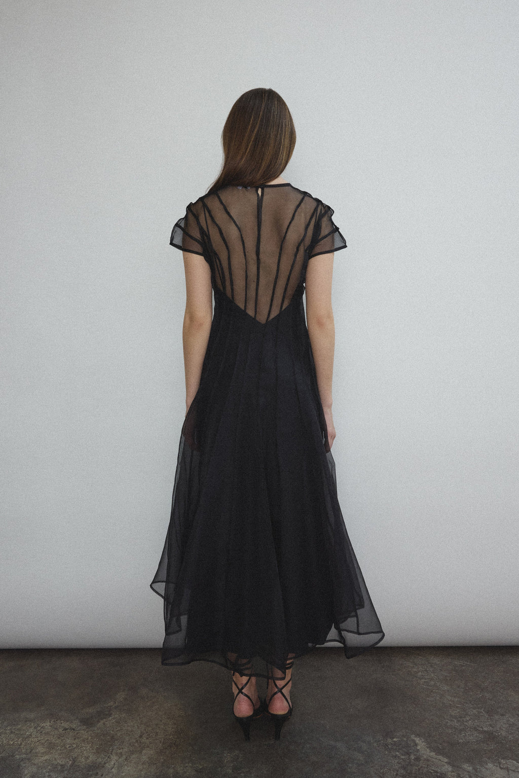 Kamperett Anemoia Midi Dress - Black