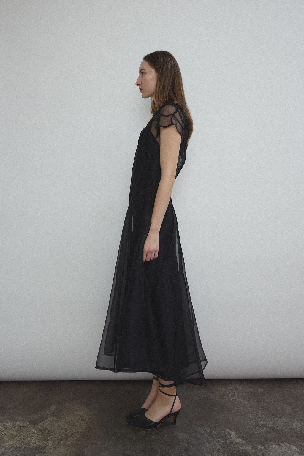 Kamperett Anemoia Midi Dress - Black