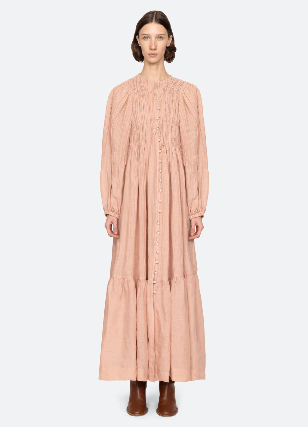 Sea NY Anise L/S Dress - Pink
