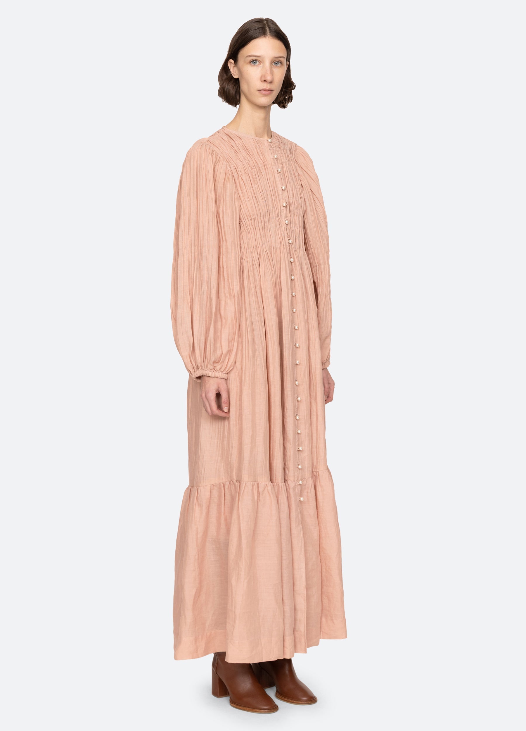 Sea NY Anise L/S Dress - Pink