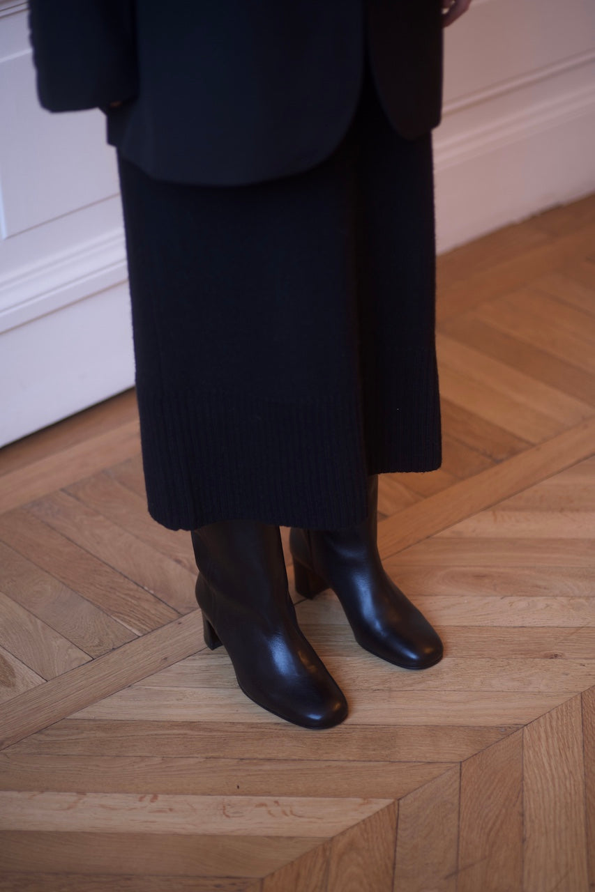 Anne Thomas Venice Boots - Black