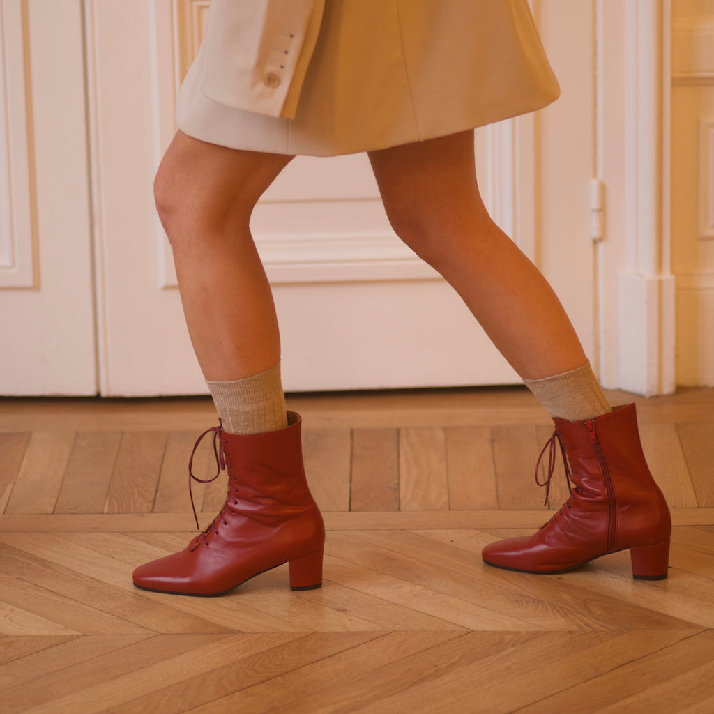 Anne Thomas Pavlova Boots - Nappa Guiotto