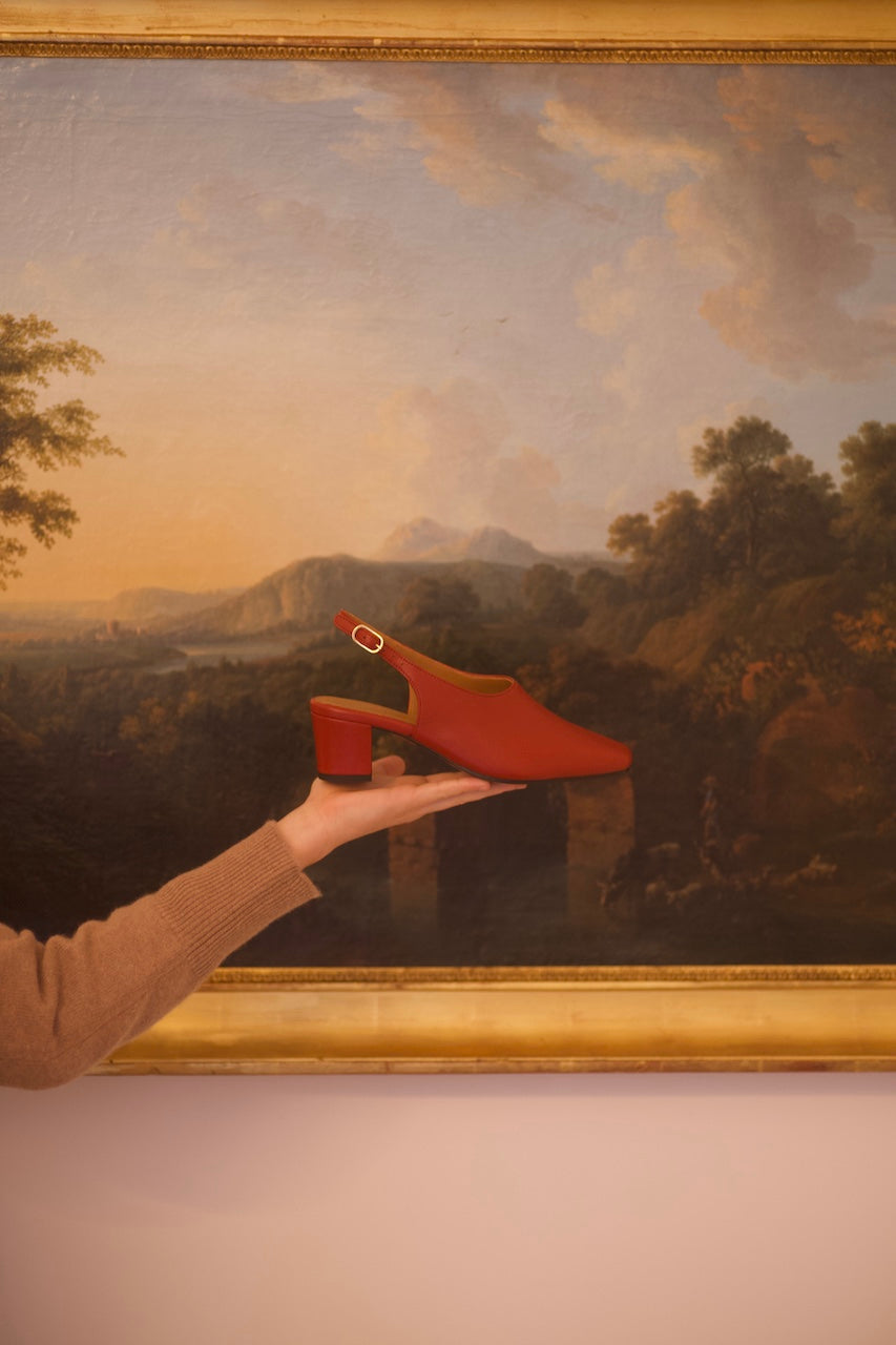 Anne Thomas Pavlova Slingback - Nappa Guiotto