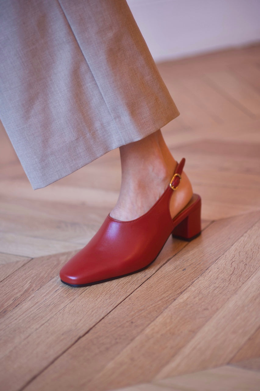 Anne Thomas Pavlova Slingback - Nappa Guiotto