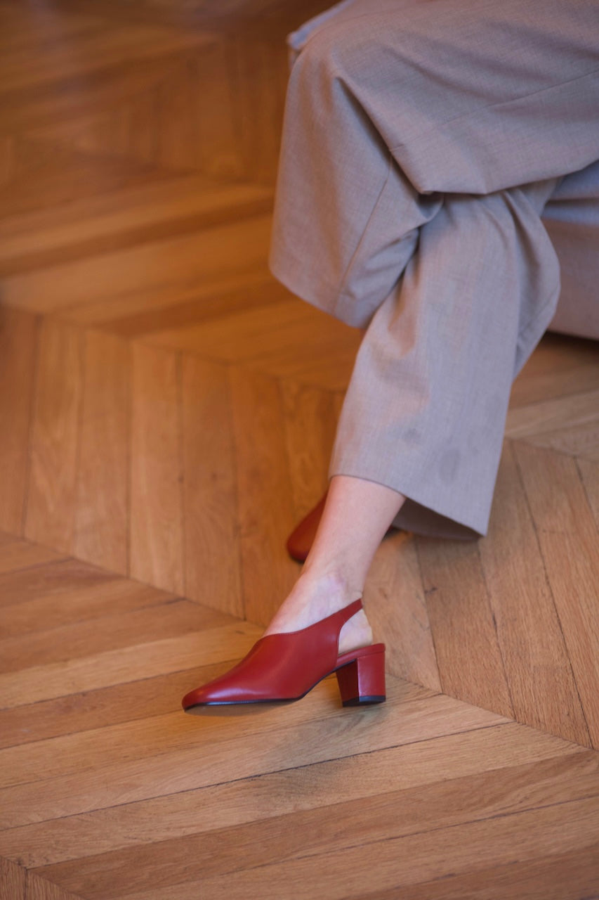 Anne Thomas Pavlova Slingback - Nappa Guiotto