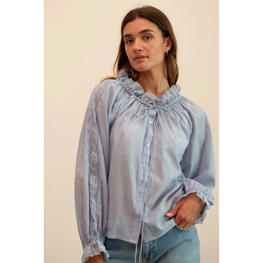 Mille Annette Top - Sky