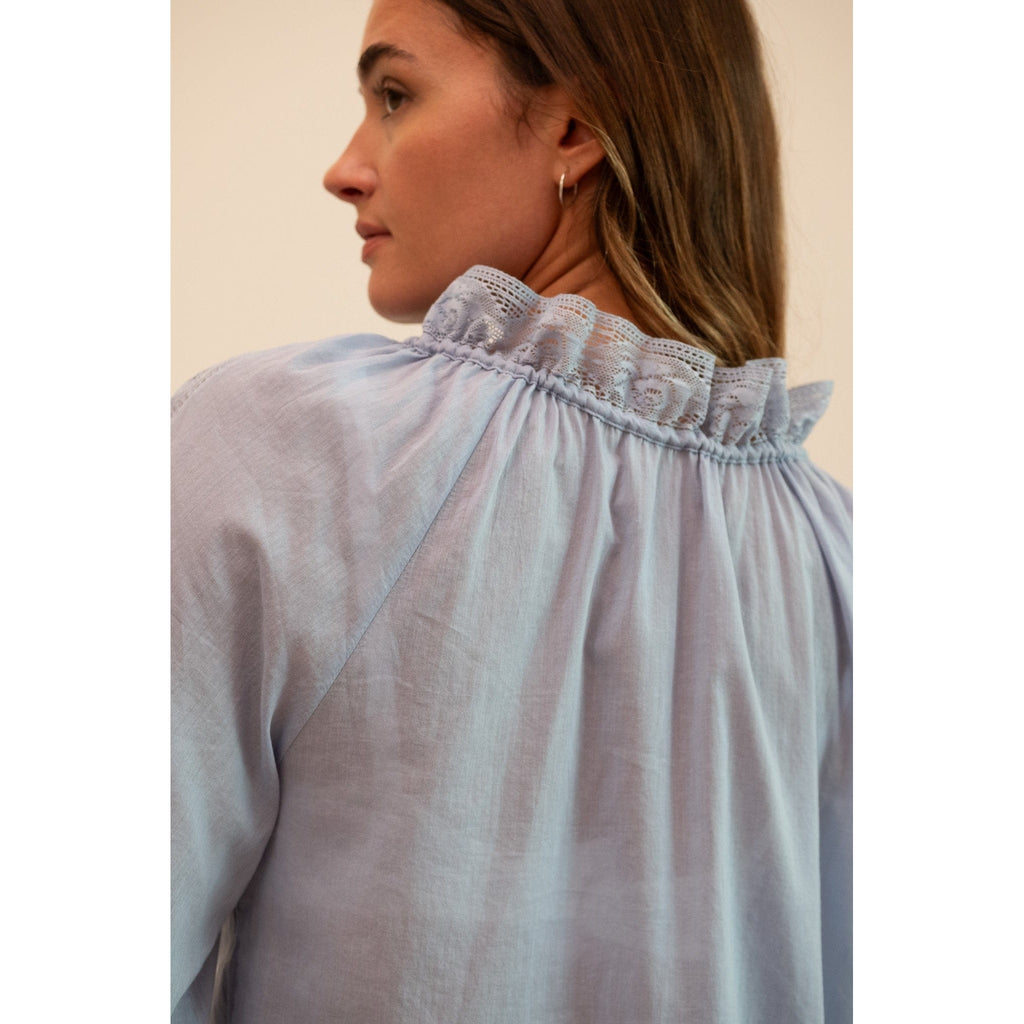 Mille Annette Top - Sky