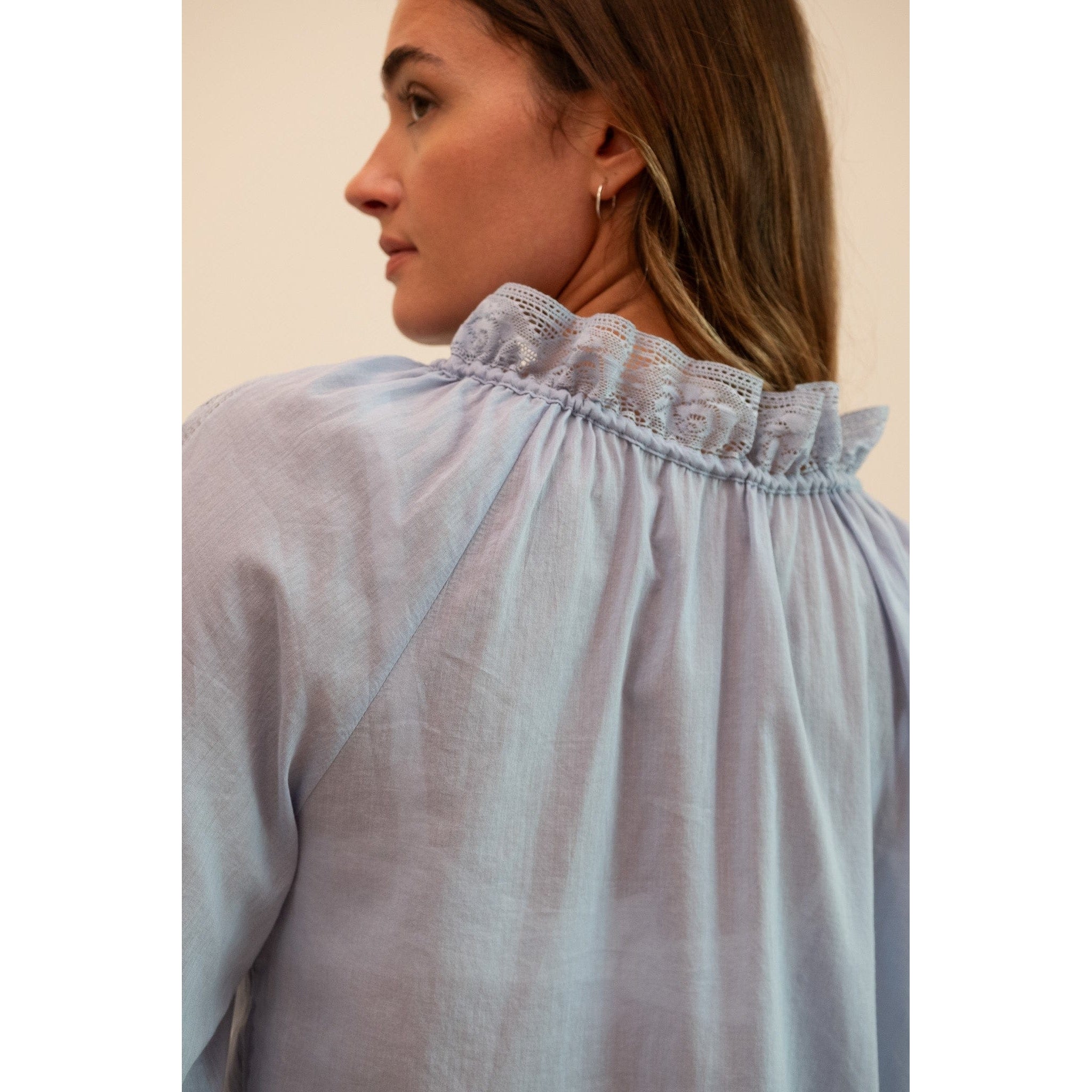 Mille Annette Top - Sky