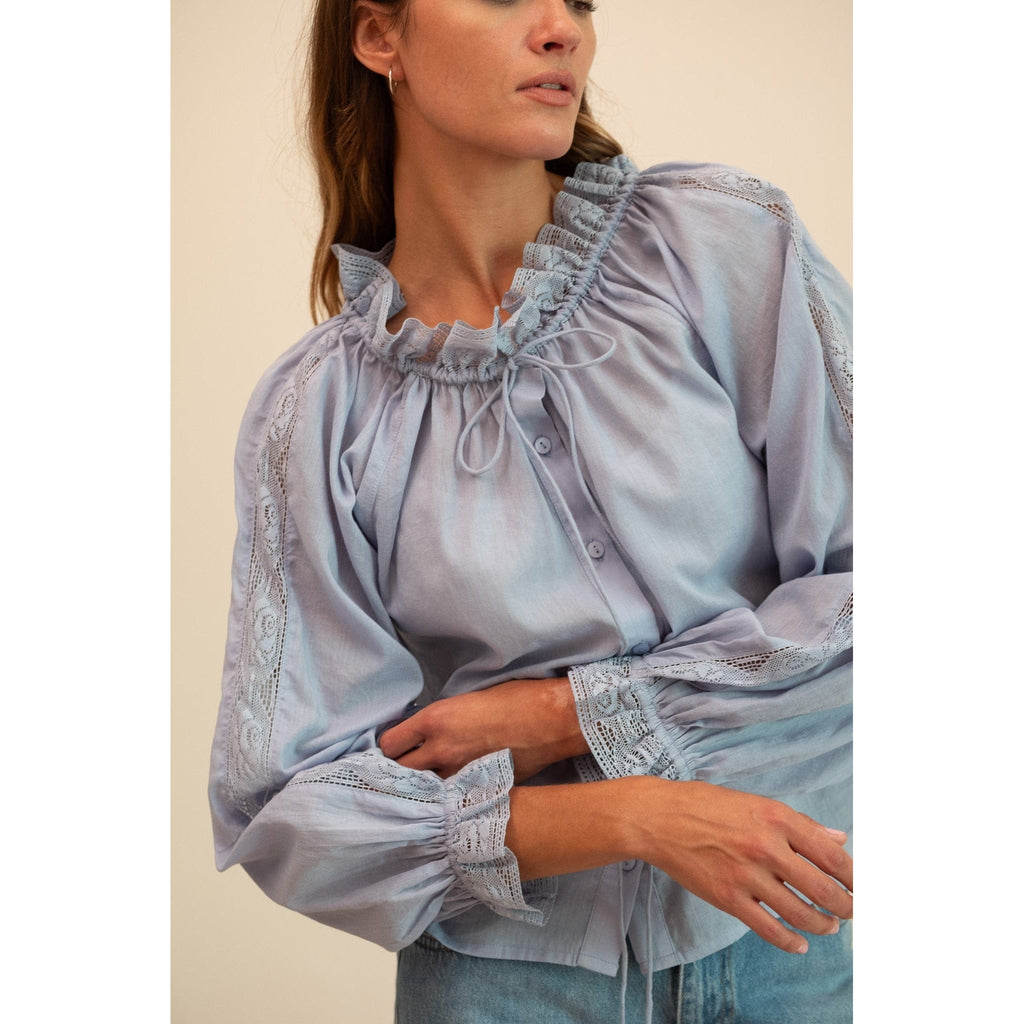 Mille Annette Top - Sky